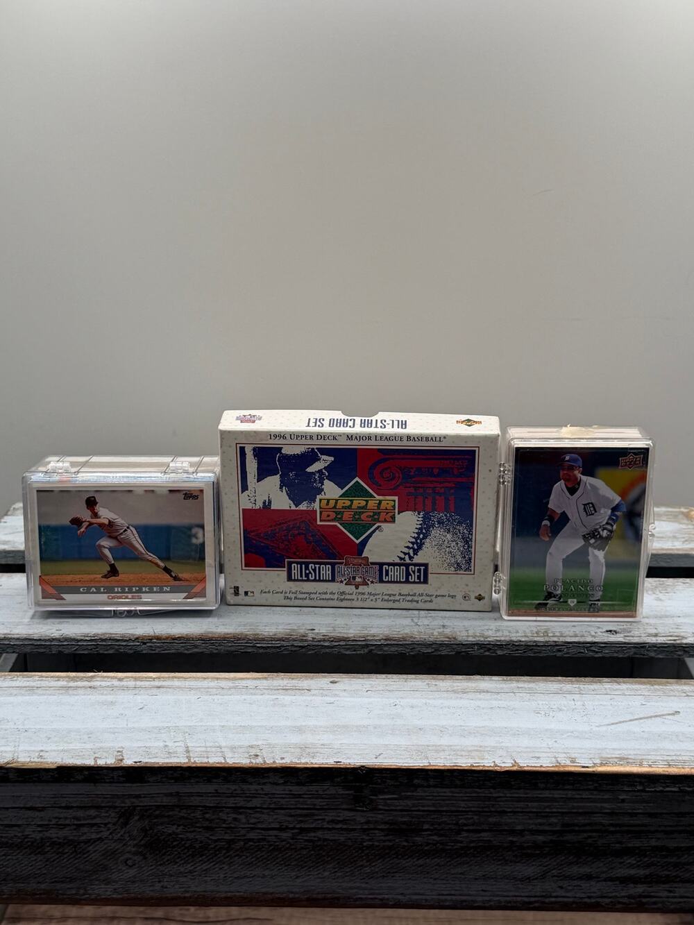 1996 Upper Deck MLB All-Star Boxed Set & Protective Card Case Lot